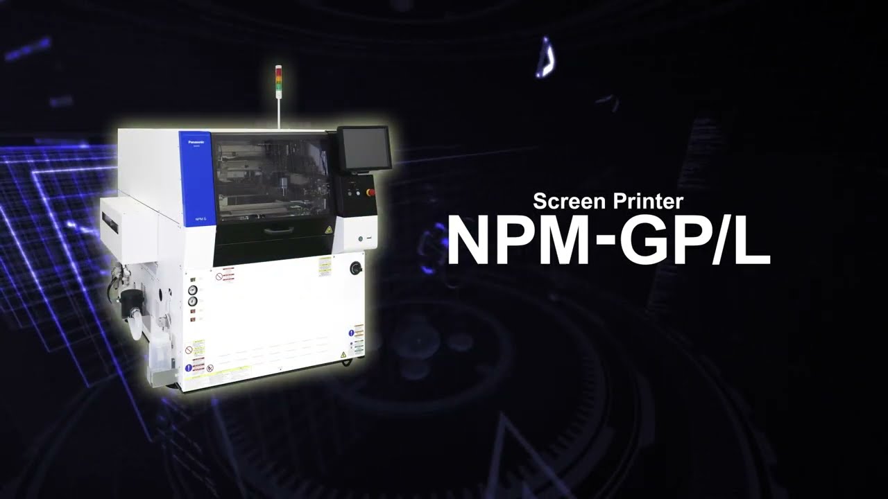 Introducing the NPM-GP/L Screen Printer