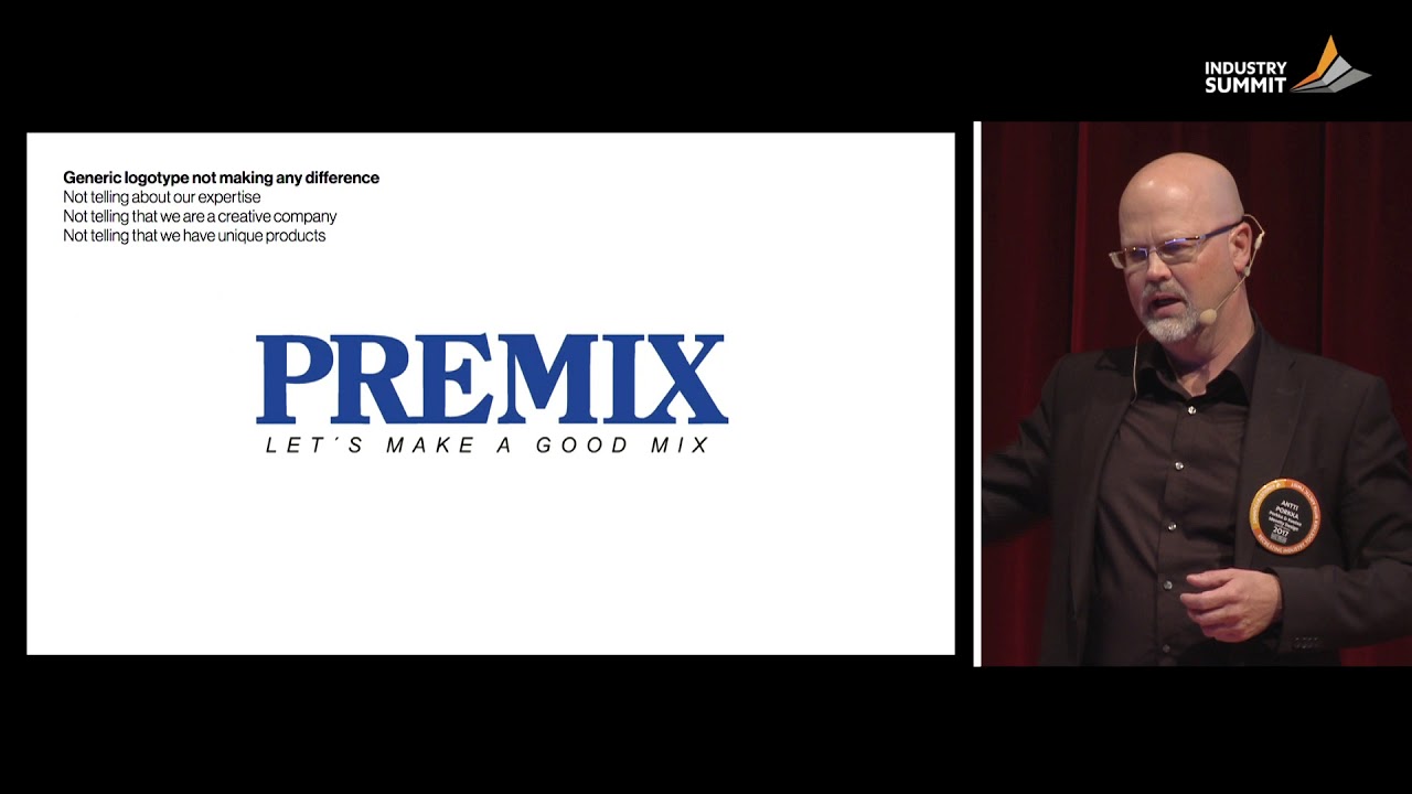 Antti Porkka, Porkka & Kuutsa Oy. Brand creation & Brand Management on Industrial sector.