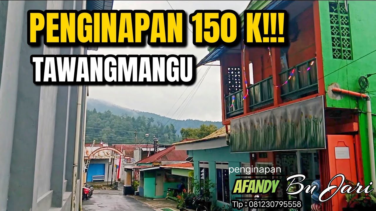 PENGINAPAN TAWANGMANGU 150K VIRAL!!!