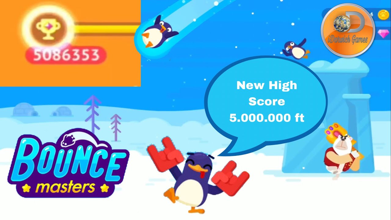 Bouncemasters | New High Score  (5.000.000) ft | Glitch!