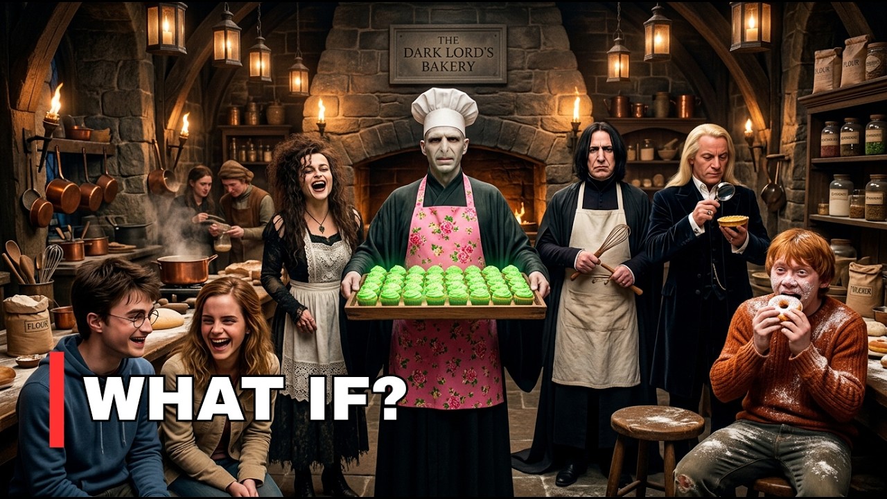 What If Voldemort Quit the War to Open a Bakery? 😂🍰🐍