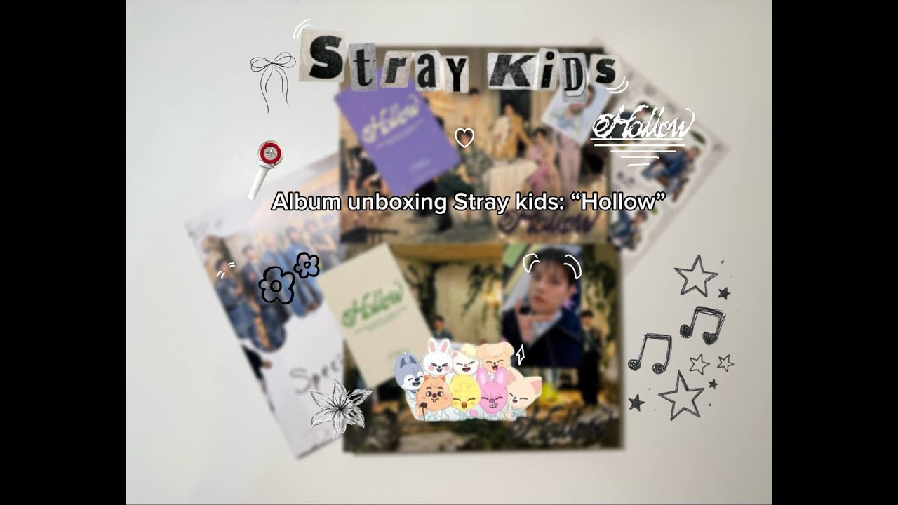☃︎Album unboxing stray kids: “Hollow”/ Первый японский альбом в моей коллекции☃︎