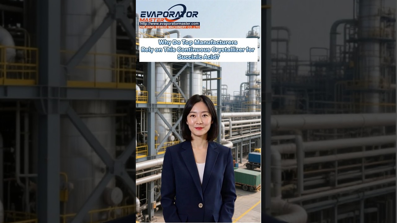 Why Do Top Manufacturers Rely on This Continuous Cooling Crystallizer for Succinic Acid?