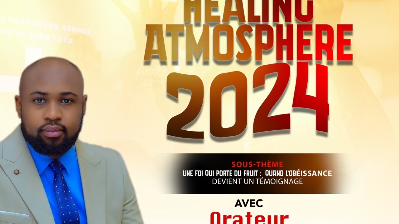 Prophet Haxell Muamba à HEALING ATMOSPHERE 2024, JOUR 1