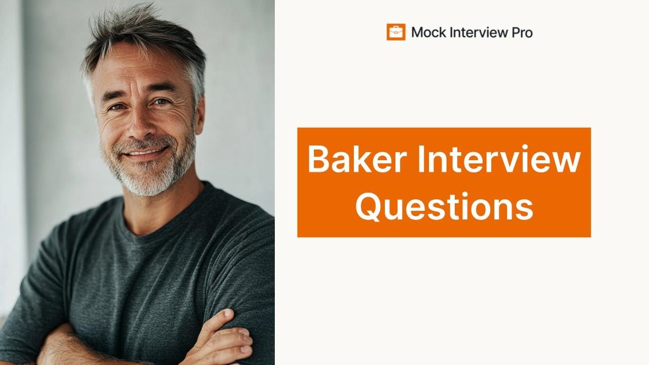 Sample Interview Questions for Baker with Answers