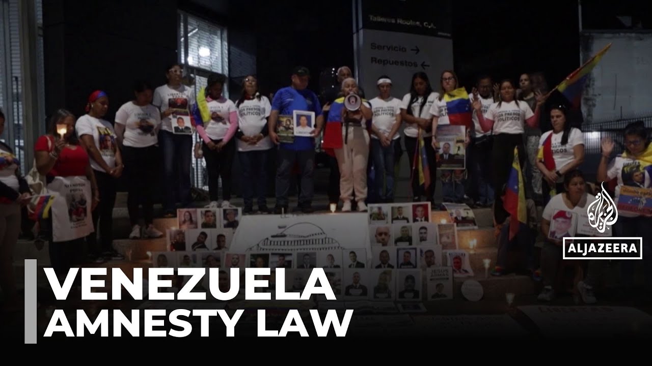 Venezuela's controversial amnesty law: Legislation raises concerns about accountability