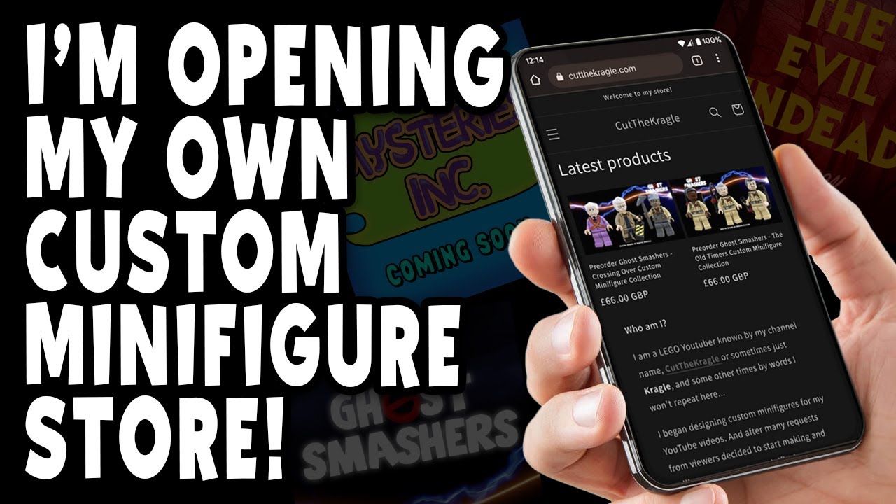 I'm Opening My Own Custom Minifigure Store!