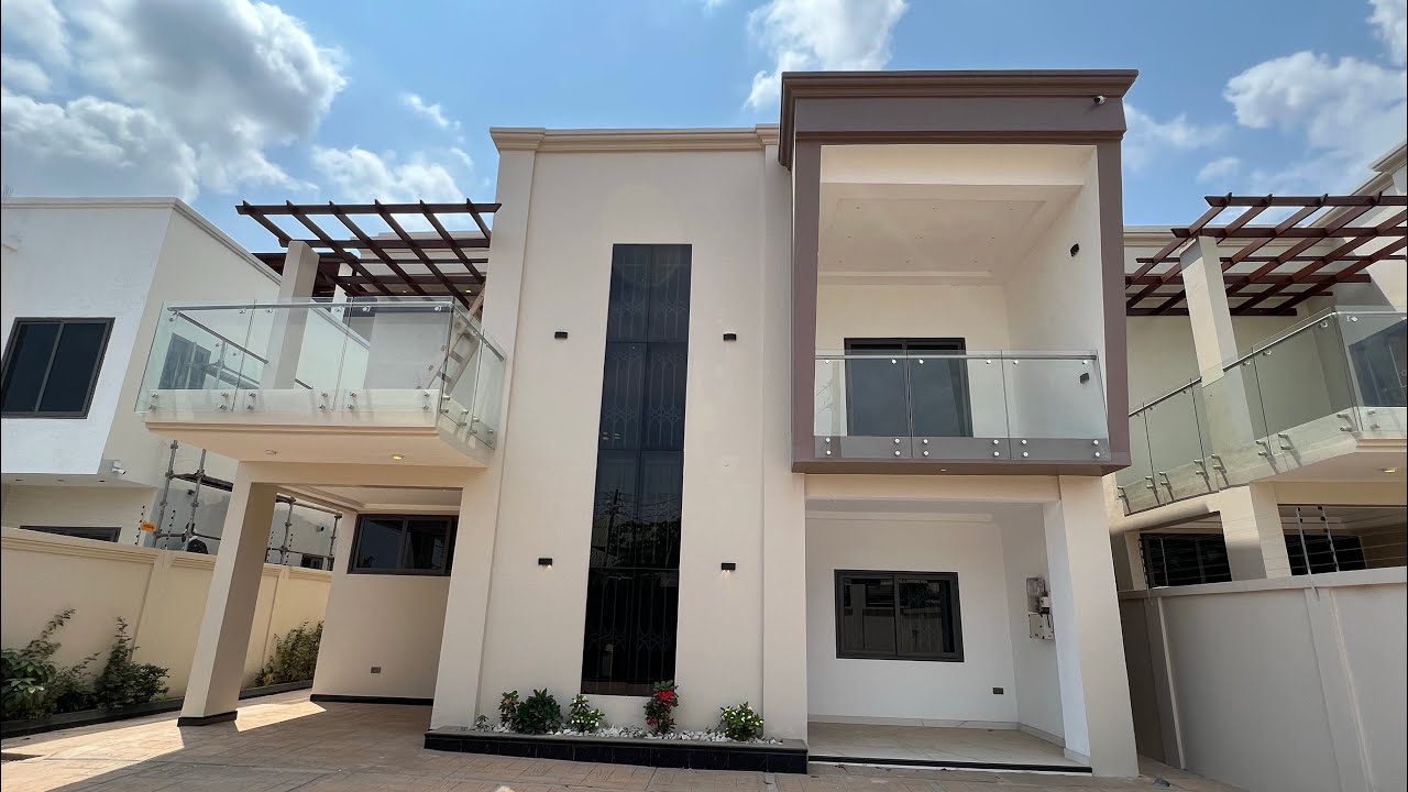 Inside a Beautiful Brand New 5bedroom House In East Legon-Accra Ghana || House tour no 130