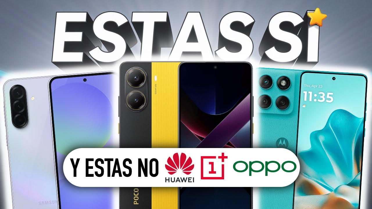 Top 7 MEJORES marcas de TELÉFONOS CELULARES en 2025 (lo bueno y lo malo)