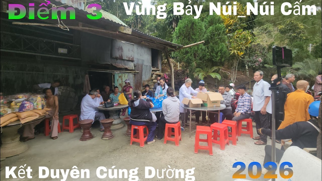 KẾT DUYÊN CÚNG DƯỜNG SƯ THẦY HUYNH ĐỆ THIÊN CẨM SƠN 3