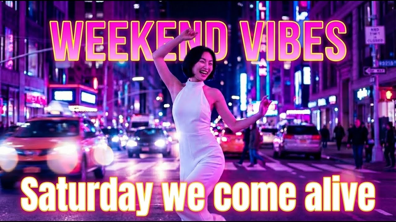 Saturday We Come Alive | 90s EURODANCE Anthem For Your Weekend Motivation (AI MV)