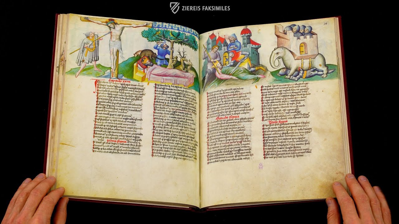 THE SPECULUM HUMANAE SALVATIONIS - Browsing Facsimile Editions (4K / UHD)