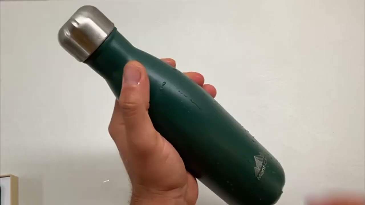 Mont Clair Borraccia Termica 500ml in Acciaio Inox, Tenuta molto buona della temperatura, venduta
