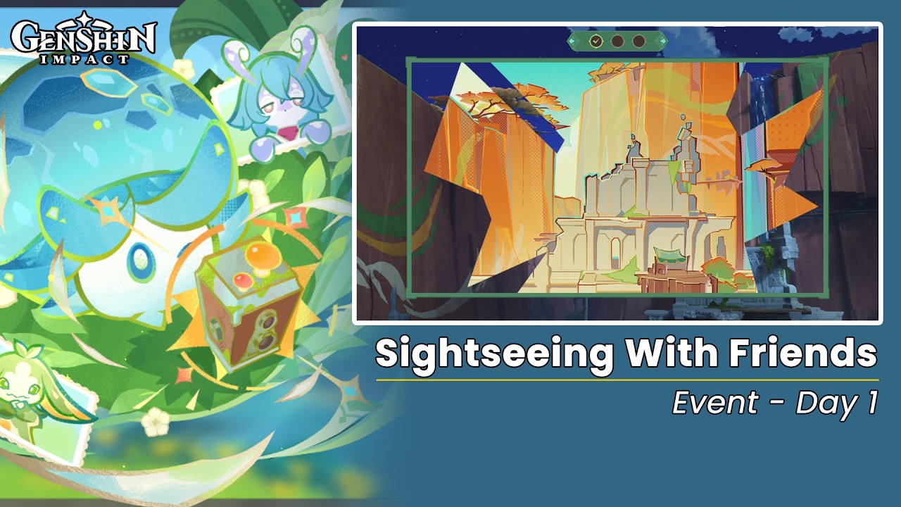 Genshin Impact - Event: Sightseeing With Friends (Day 1)