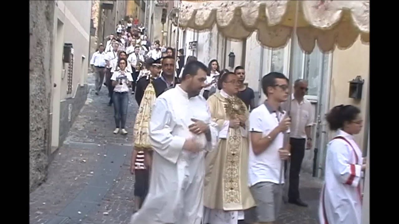 Roccavaldina   Processione Corpus Domini 2015