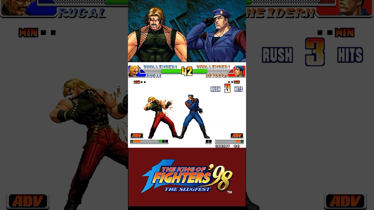 [TAS] rugal vs heidern kof 98