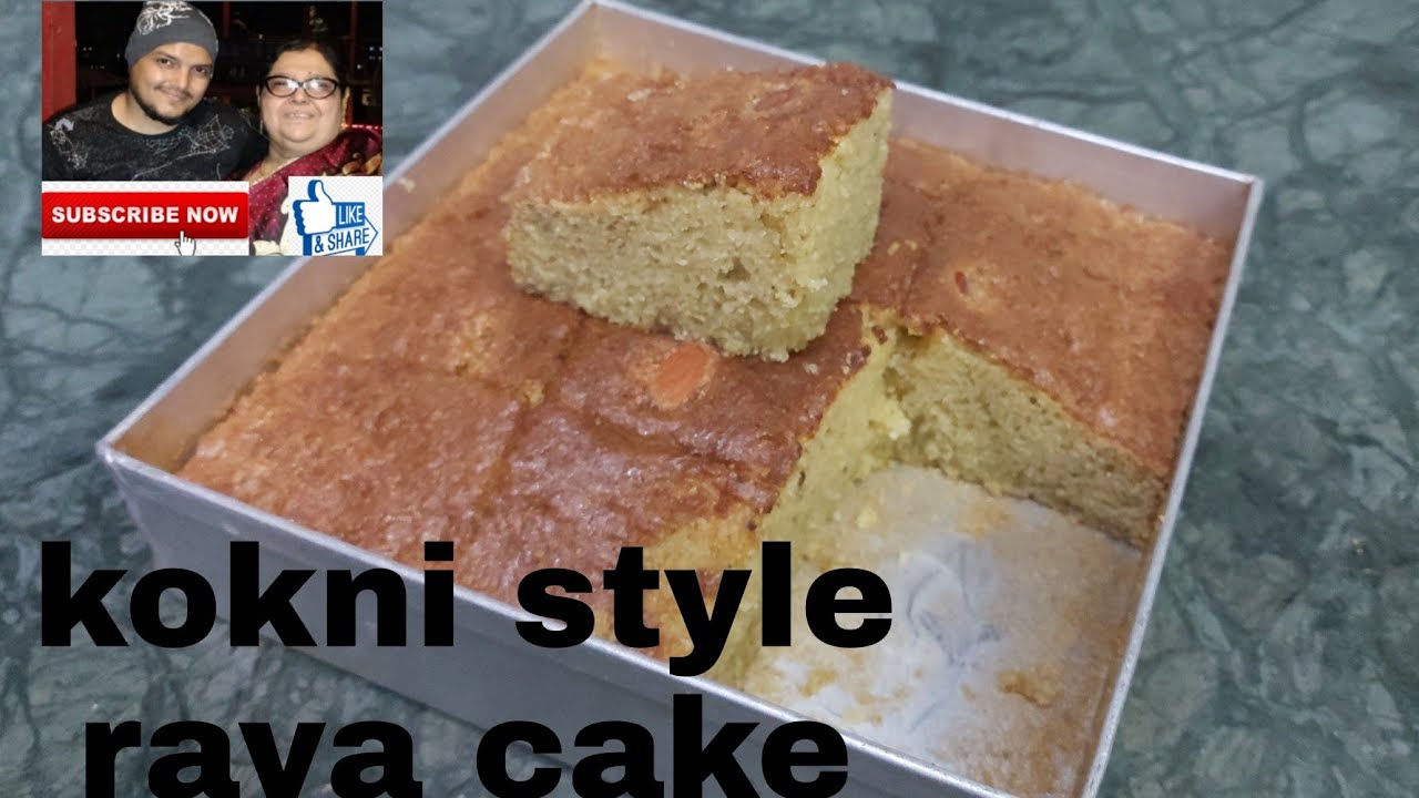 kokani style rava cake by mahek kitchen in urdu/hindi