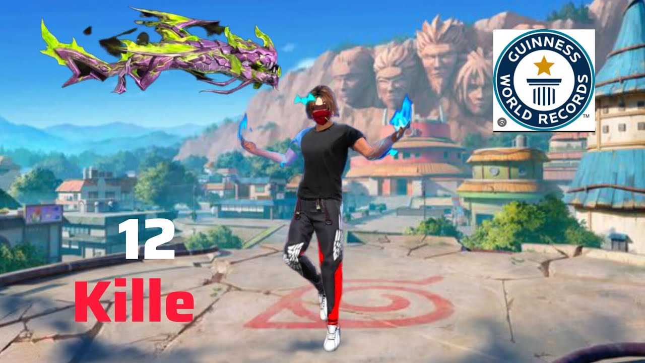 BR rank game play video free fire || 12 kill #freefire 
