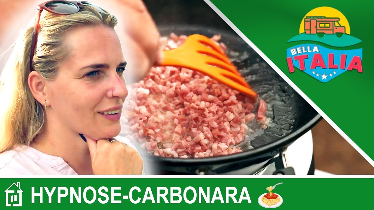 Hypnotiseur kocht Carbonara 🍝 | RTLZWEI Home #bellaitalia #E42