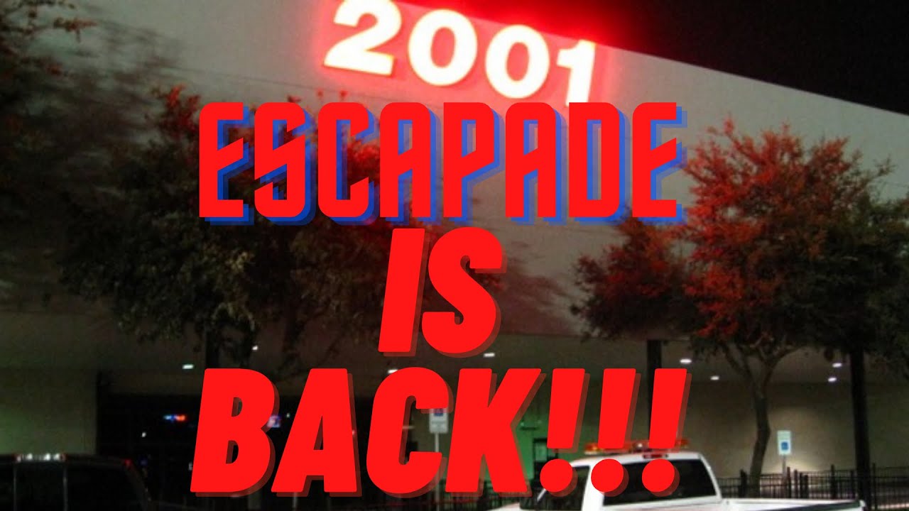 Escapade 2001 Dallas is BACK!!!