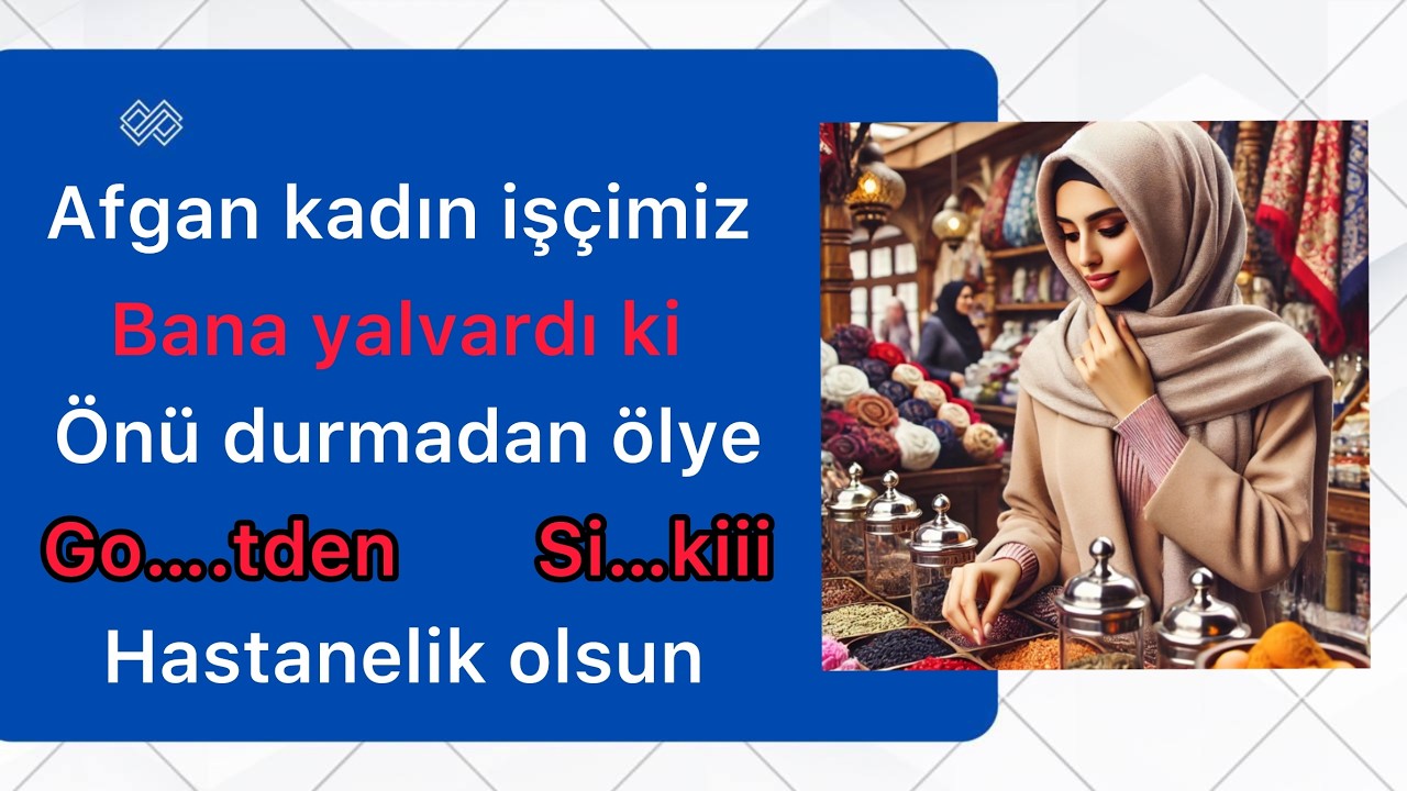 Yeni bir itiraf: Afgani işçimiz vardı…