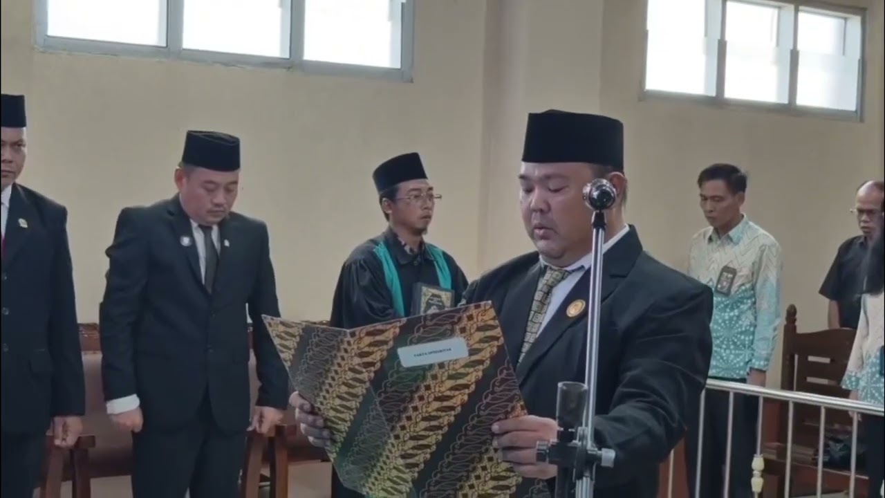 Pengambilan Sumpah Jabatan dan Pelantikan Panitera Pengganti PN Sukadana Kelas IB 12 Februari 2026