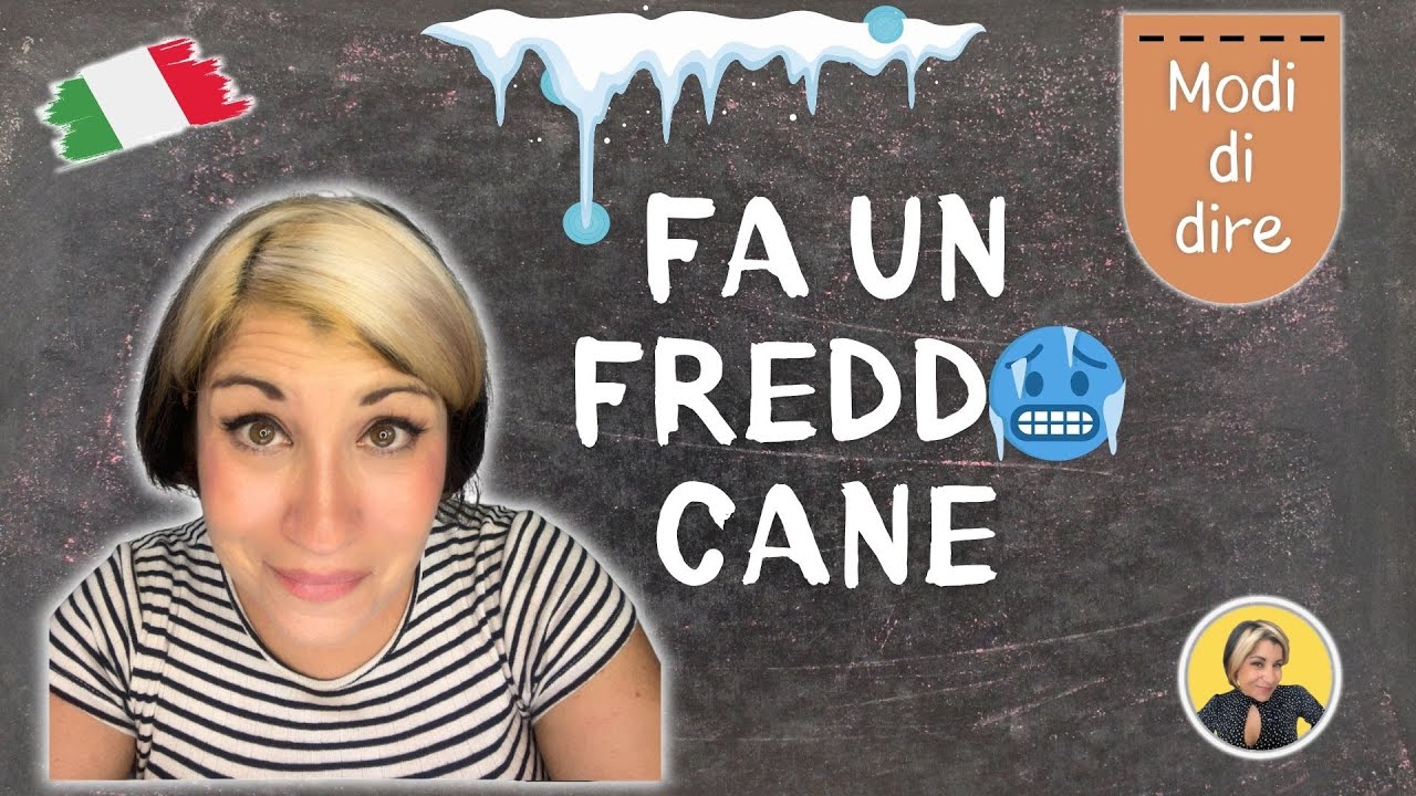 Fa un freddo cane: Significato e l'Uso Modo di Dire Italiano #modididire #learnitalian #modididire