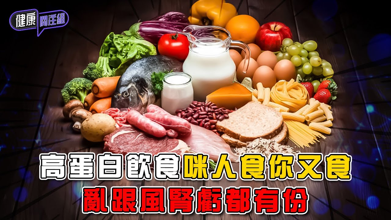 高蛋白飲食咪人食你又食 亂跟風腎虧都有份 ｜ 健康關注組 ｜ EP457 ｜ 高蛋白質飲食 ｜ 壞膽固醇 ｜ 腸道健康 ｜ 腎虧 ｜ 敖嘉年 ｜ 麥詩敏 ｜ HOY TV 77台