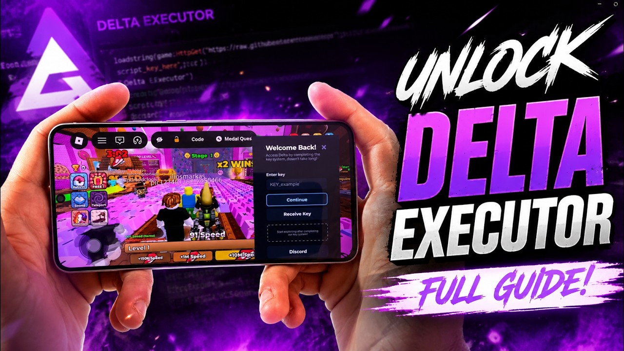 Delta Executor Mobile - Roblox Executor Delta Executor APK iOS Android Tutorial (NEW UPDATE)