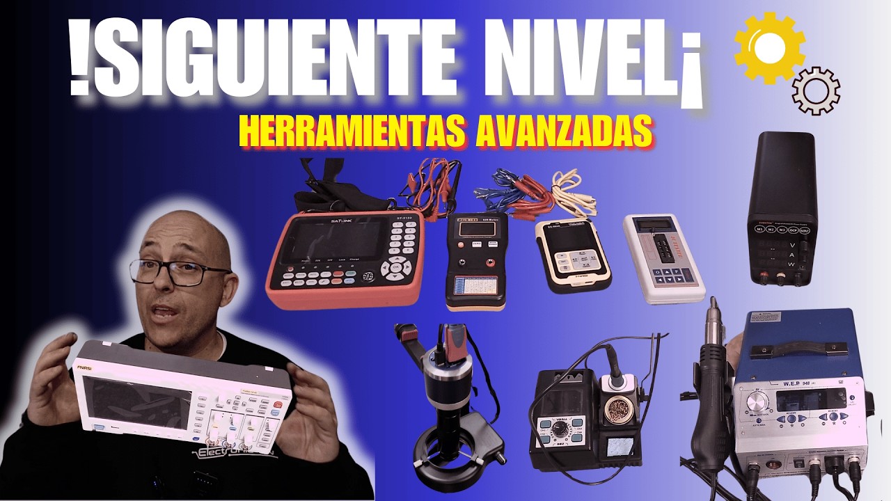 🛠️ ¡NIVEL EXPERTO! Herramientas AVANZADAS para tu Taller de Electrónica. Electronic-On