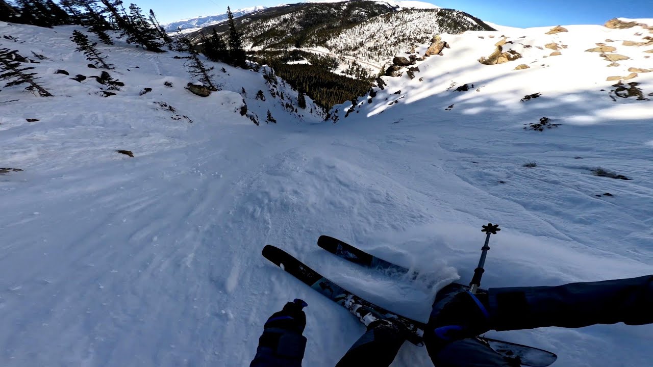 STEEP GULLY #4 at ARAPAHOE BASIN, CO | The most aesthetic gully (1/30/25)