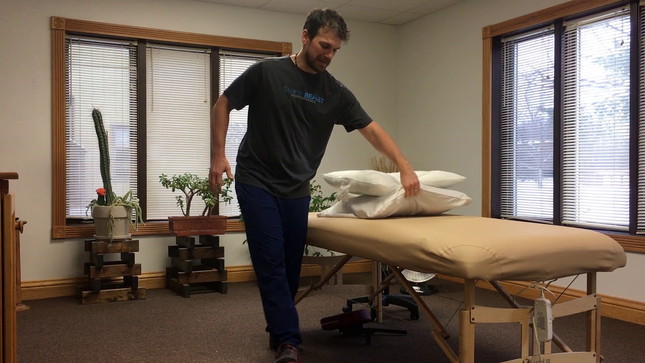 Lateral Shift Sidelying Correction Left over Right