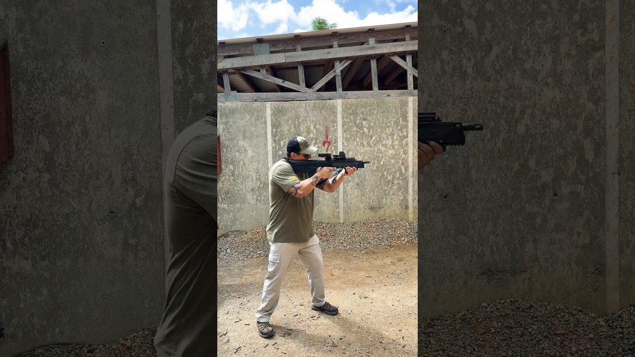 Kel-Tec RDB 5.56mm - Range Footage #gunshorts #rangetime #gunslifestyle #gunreview