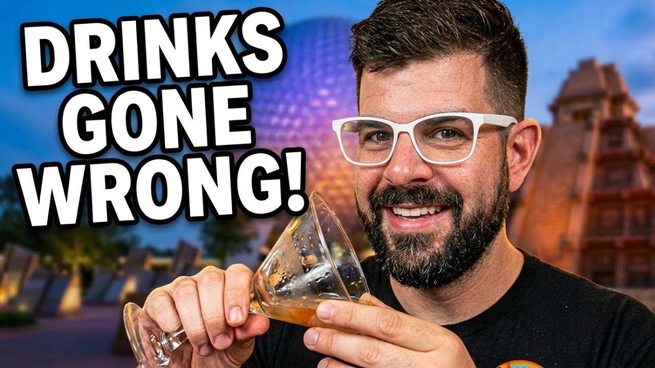 Epcot Drinks Around the World GONE WRONG! What happened?
