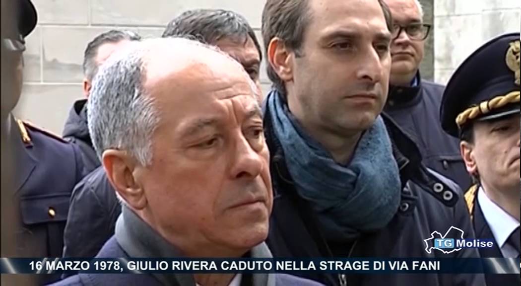16 Marzo 1978, Giulio Rivera caduto nella strage di Via Fani