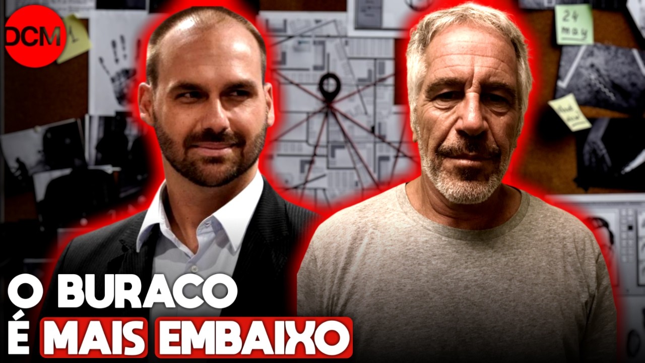 AS CONEXÕES ENTRE EDUARDO BOLSONARO E JEFFREY EPSTEIN
