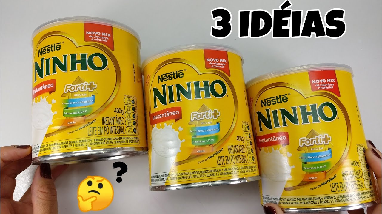 3 IDÉIAS CRIATIVAS PARA O BANHEIRO FEITAS COM LATA DE LEITE ❤️🛀