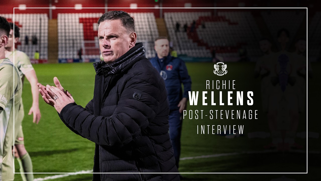 Richie Wellens on victory away at Stevenage