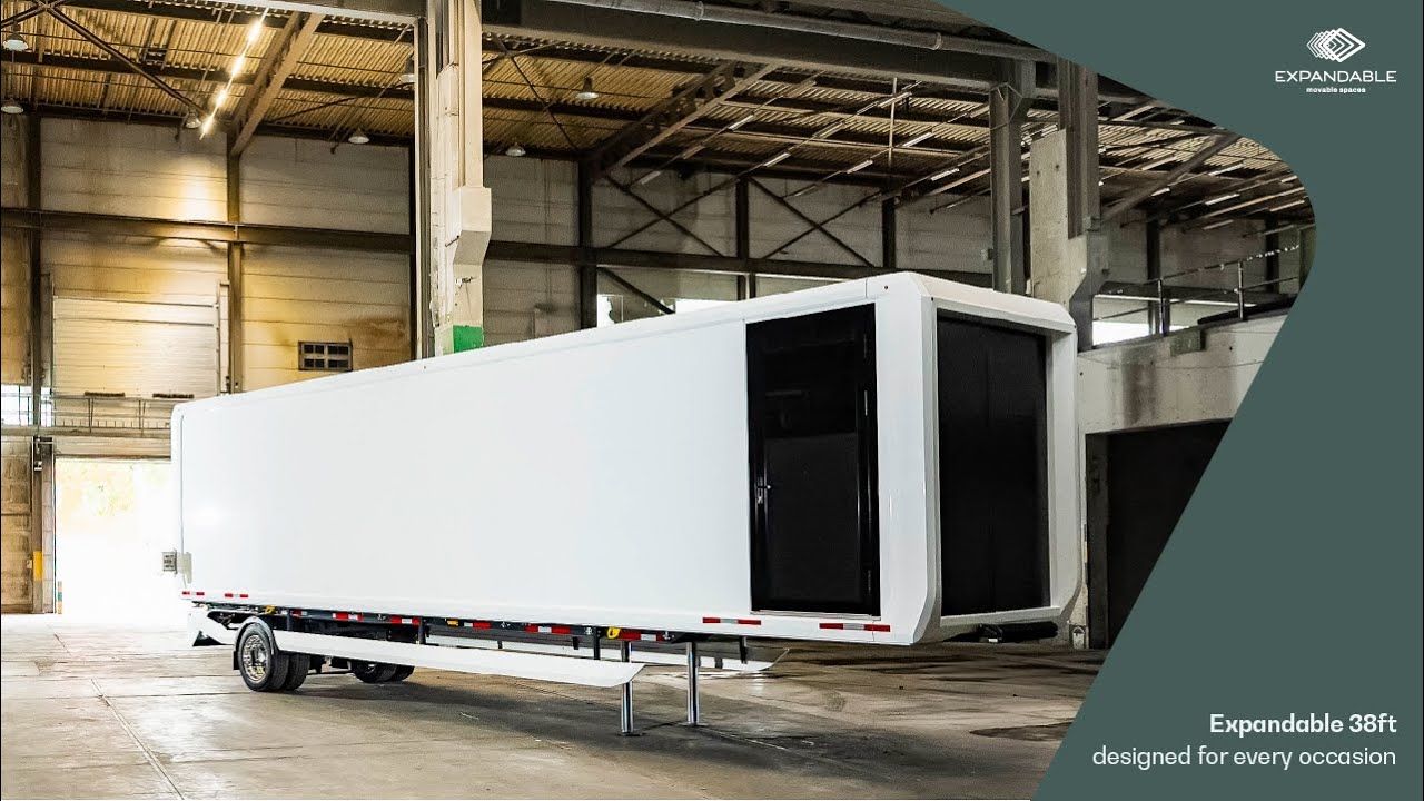 Expandable 38ft Touchdown Trailer: Always Ready, Always Versatile!