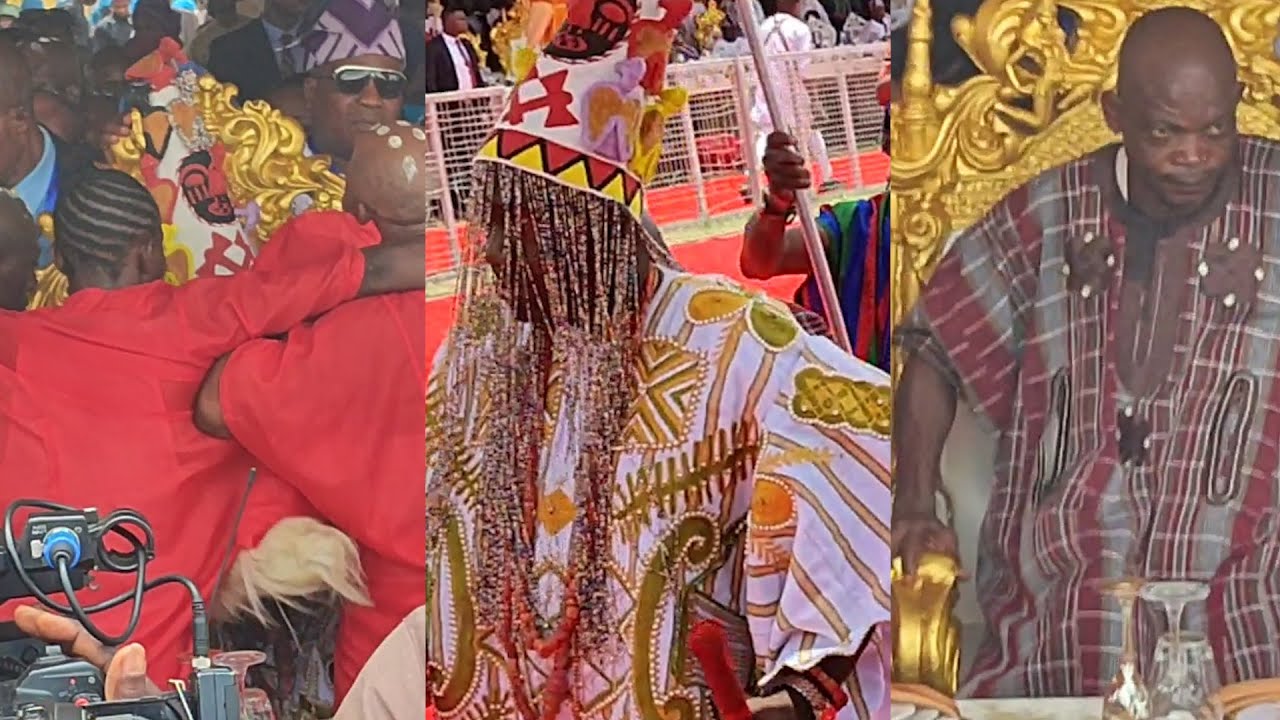 ALAAFIN OYO IS POWERFUL WATCH THE RITUAL SETTING FOR NEW ALAFIN OYO OBA AKEEM OWOADE