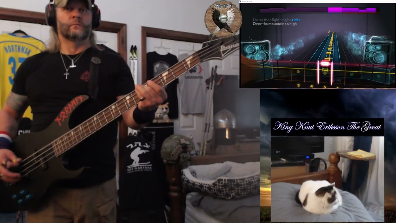 Brothers of Metal - Sleipnir {Northman Cover}{Bass Guitar} 100% Accuracy {Please See Details}