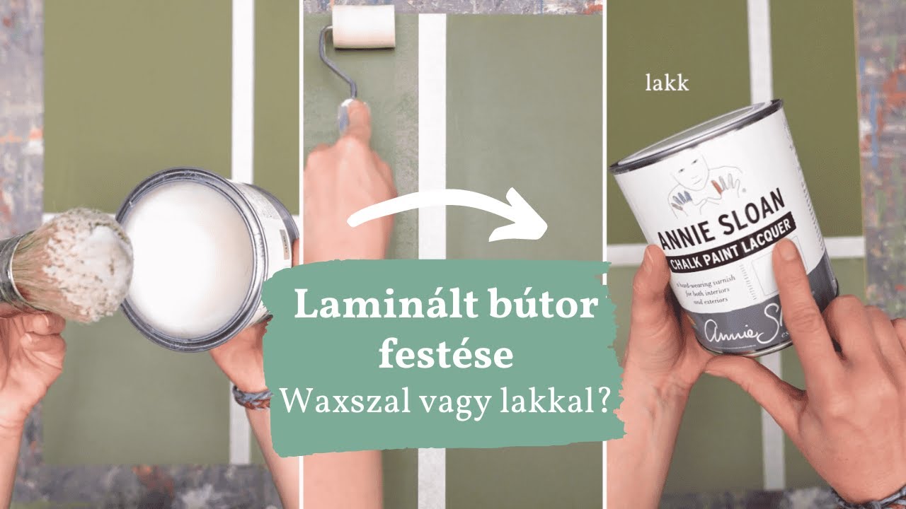 Lamin&aacute;lt b&uacute;tor fest&eacute;se. Wax vagy lakk?