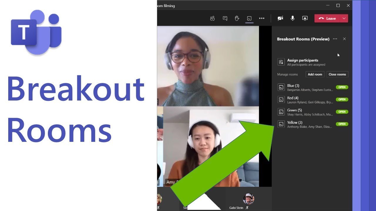 How to use Breakout Rooms in Microsoft Teams meetings