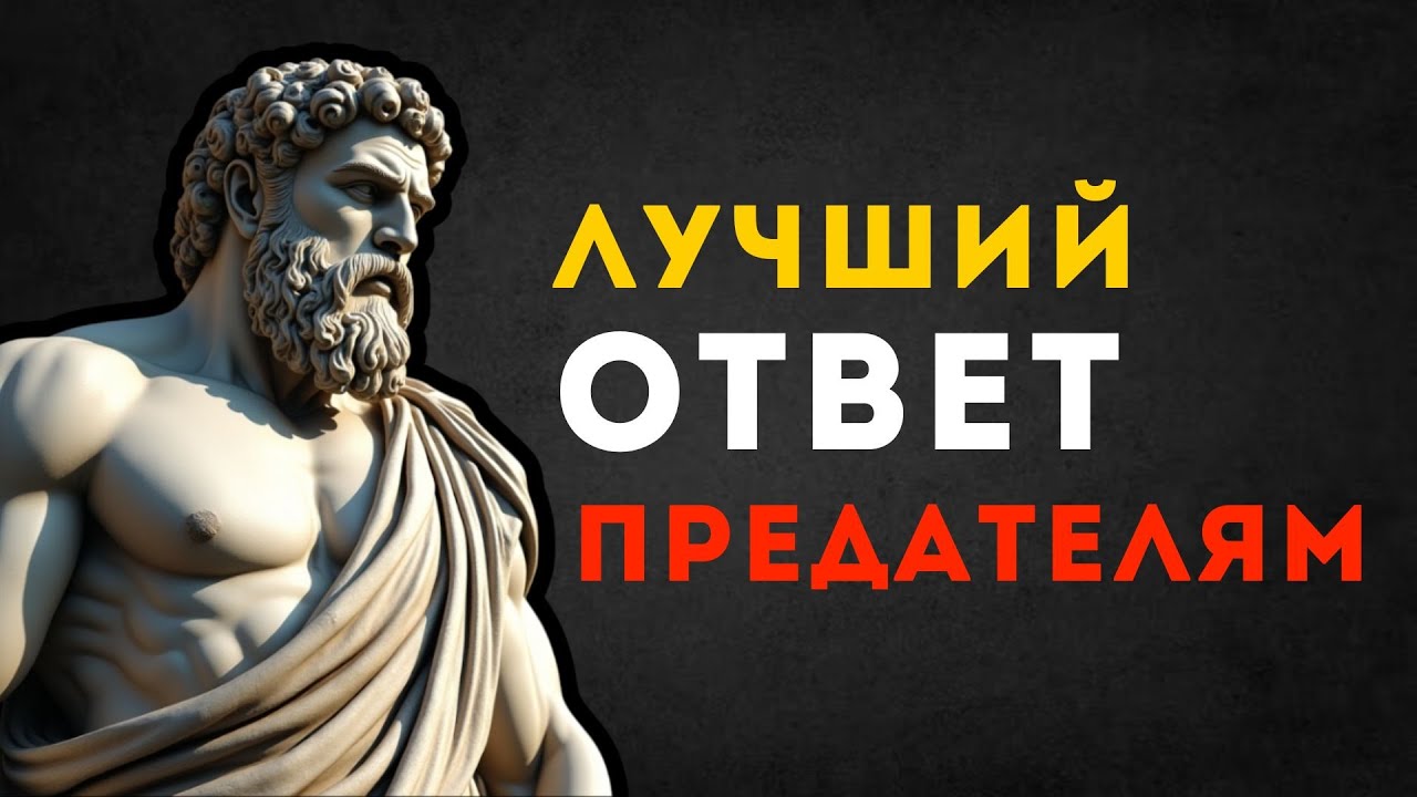 ЕСЛИ ОНИ ПРЕДАЛИ ТЕБЯ — СДЕЛАЙ ЭТО В ТИШИНЕ | СТОИЦИЗМ