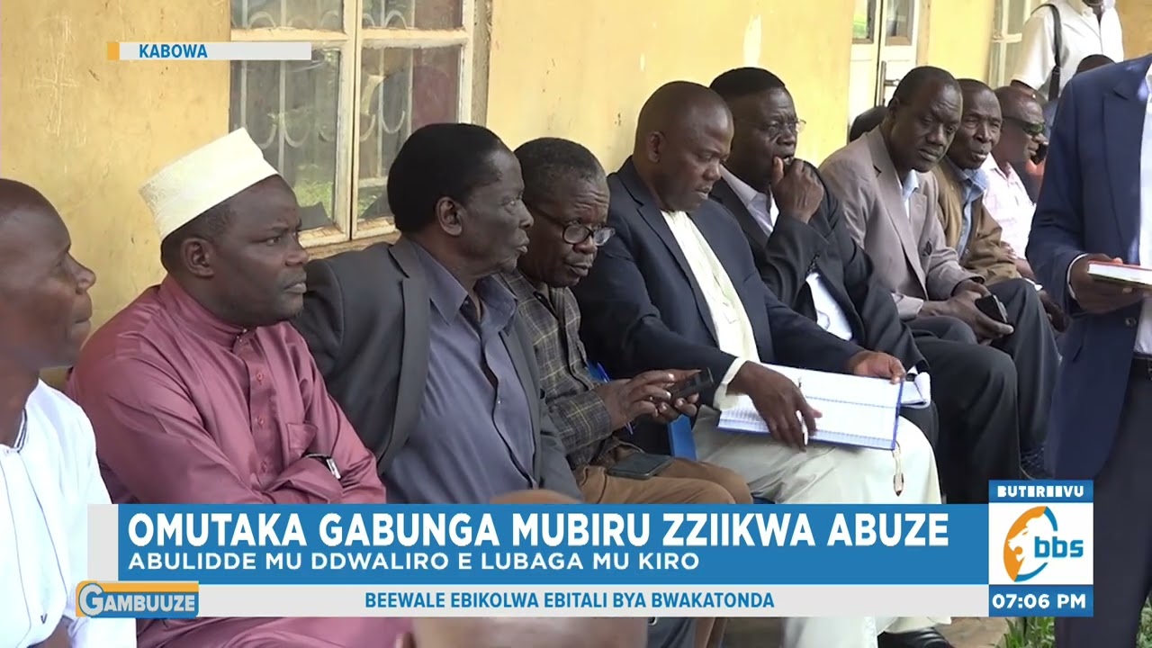 Omutaka Gabunga Mubiru Zziikwa Abuze, Abulidde mu Ddwaliro e Lubaga mu Kiro