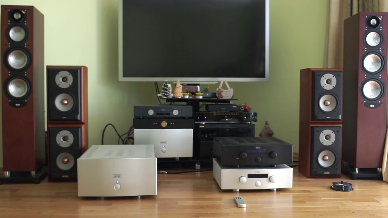 Hegel H4 + Densen B200 + Elac 249 + Jamo D 830