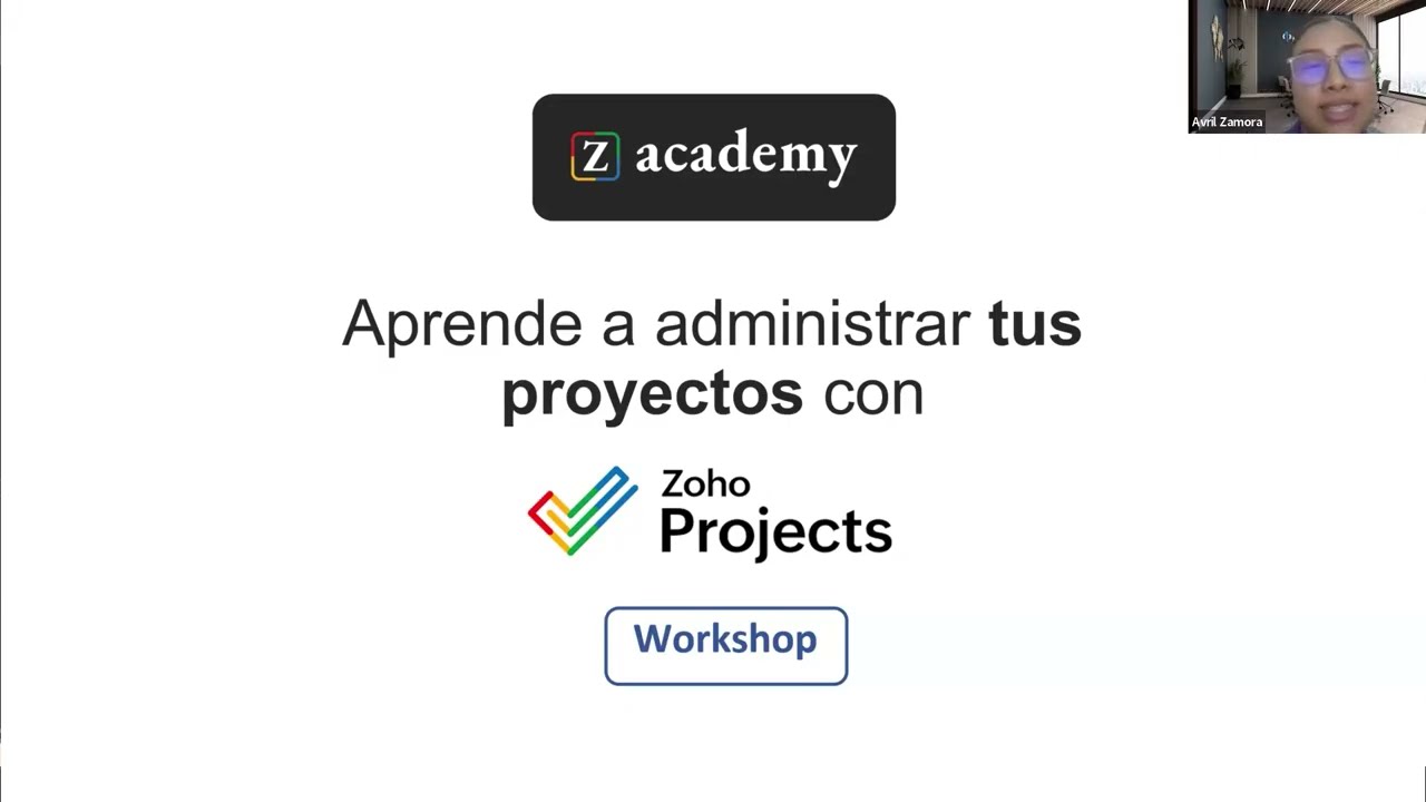 📝✅Gestionando tiempos, carga laboral, progreso de proyectos y más - Zoho Projects