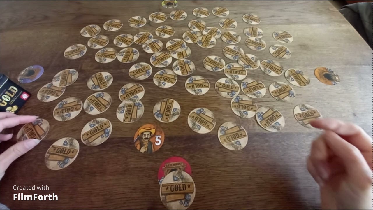 Gold - règle du jeu - la ruée vers l'or