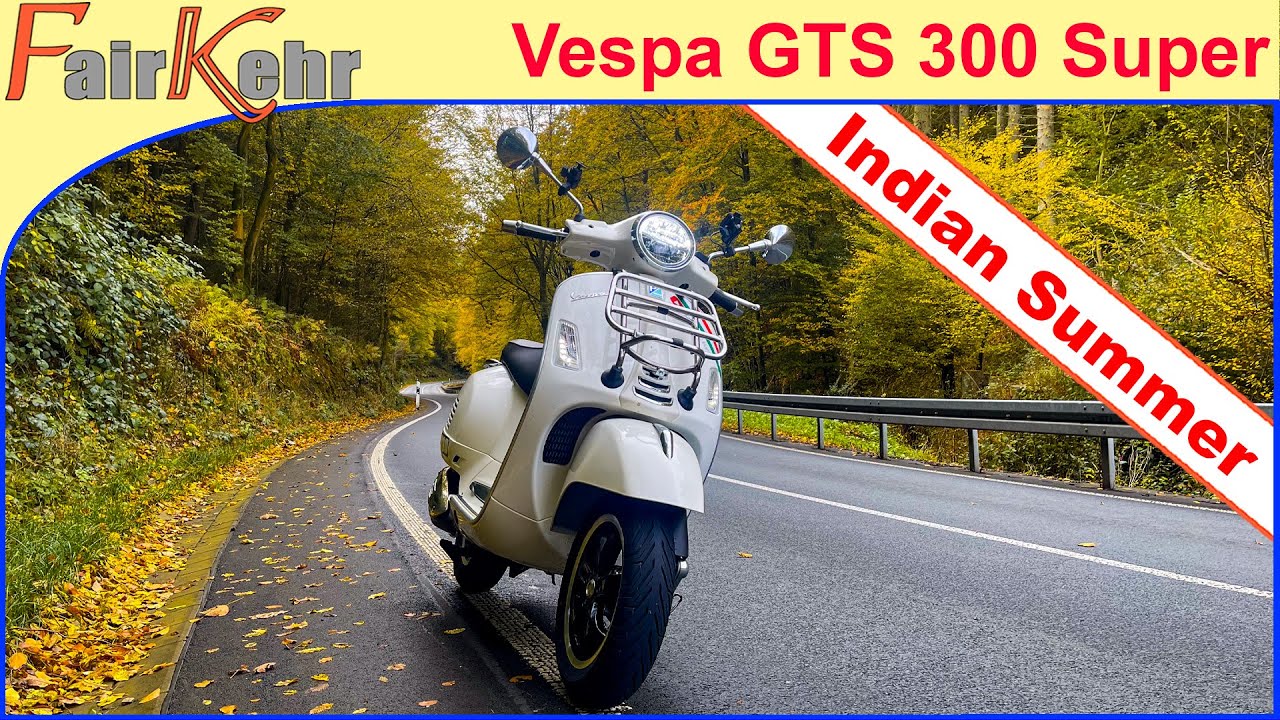 Die Saison geht zu Ende - Farbenfrohe Vespa-Herbstausfahrt