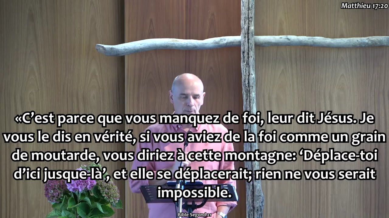 Matthieu #32 - 17. 14-27 - Ne limitons jamais ce que Dieu peut faire à ce que nous pouvons faire